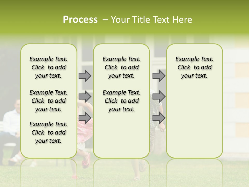 Run Grass Relationship PowerPoint Template