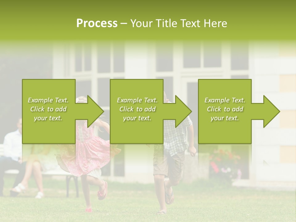 Run Grass Relationship PowerPoint Template
