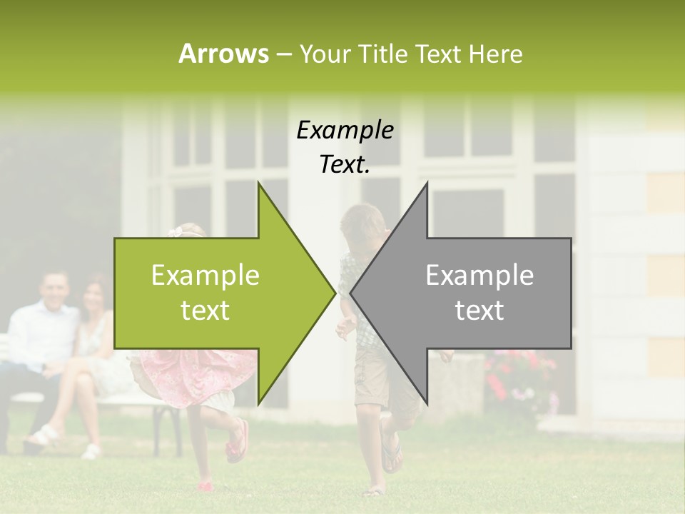 Run Grass Relationship PowerPoint Template