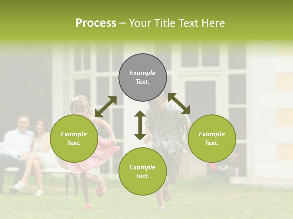 Run Grass Relationship PowerPoint Template