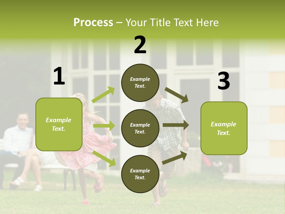 Run Grass Relationship PowerPoint Template