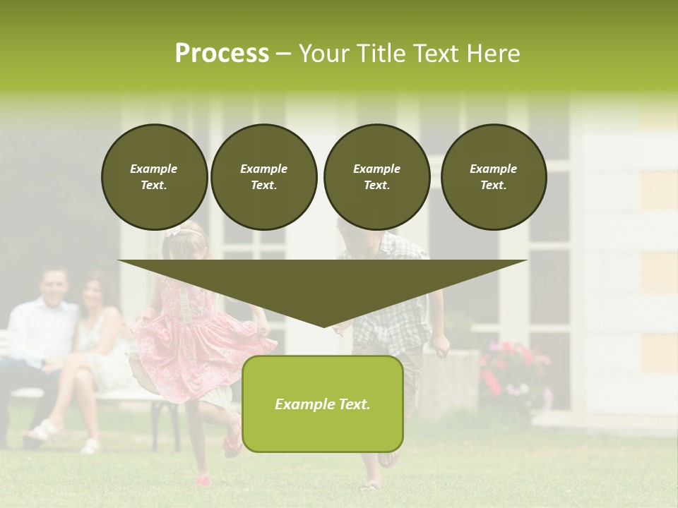 Run Grass Relationship PowerPoint Template