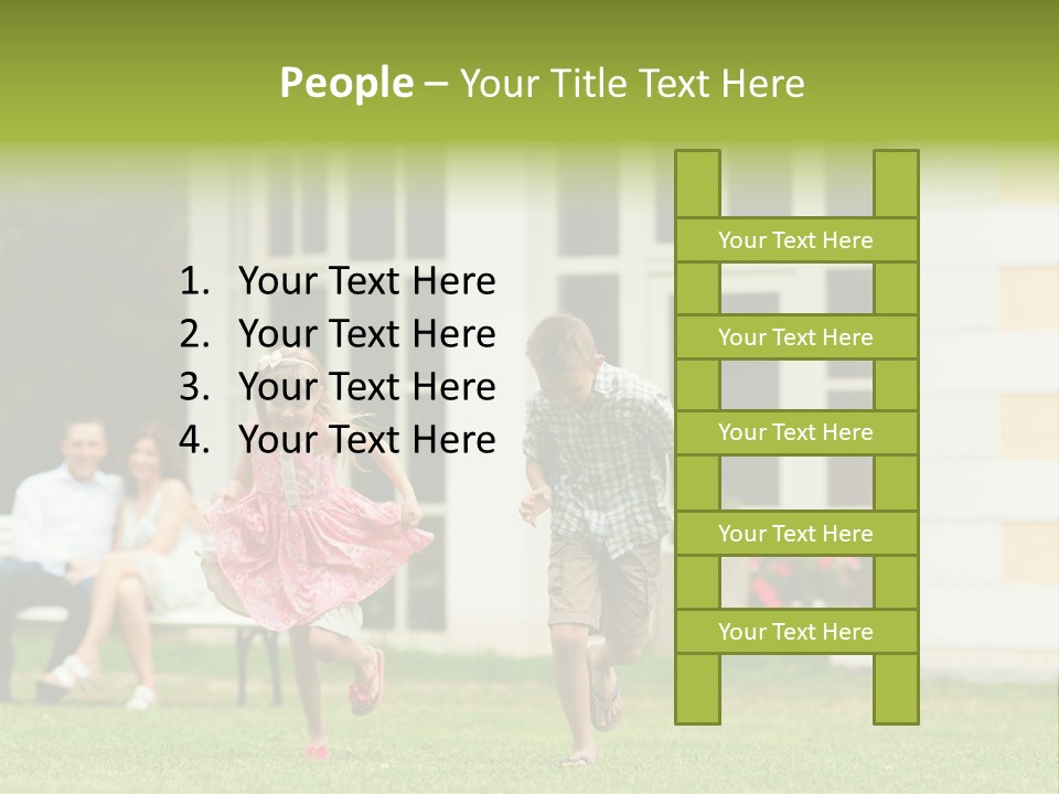 Run Grass Relationship PowerPoint Template