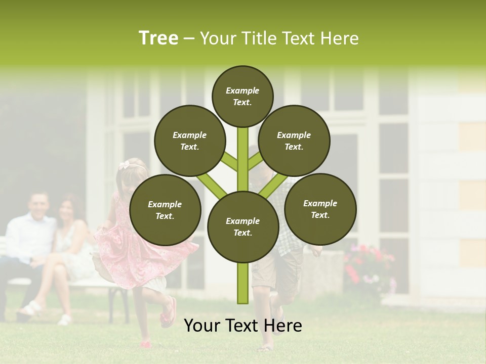 Run Grass Relationship PowerPoint Template