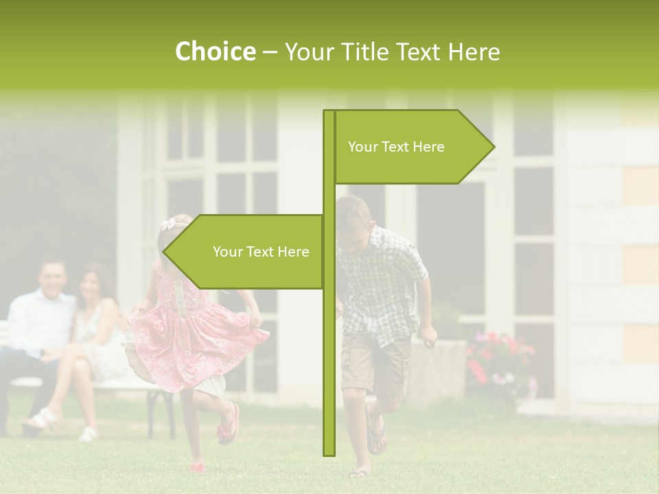 Run Grass Relationship PowerPoint Template