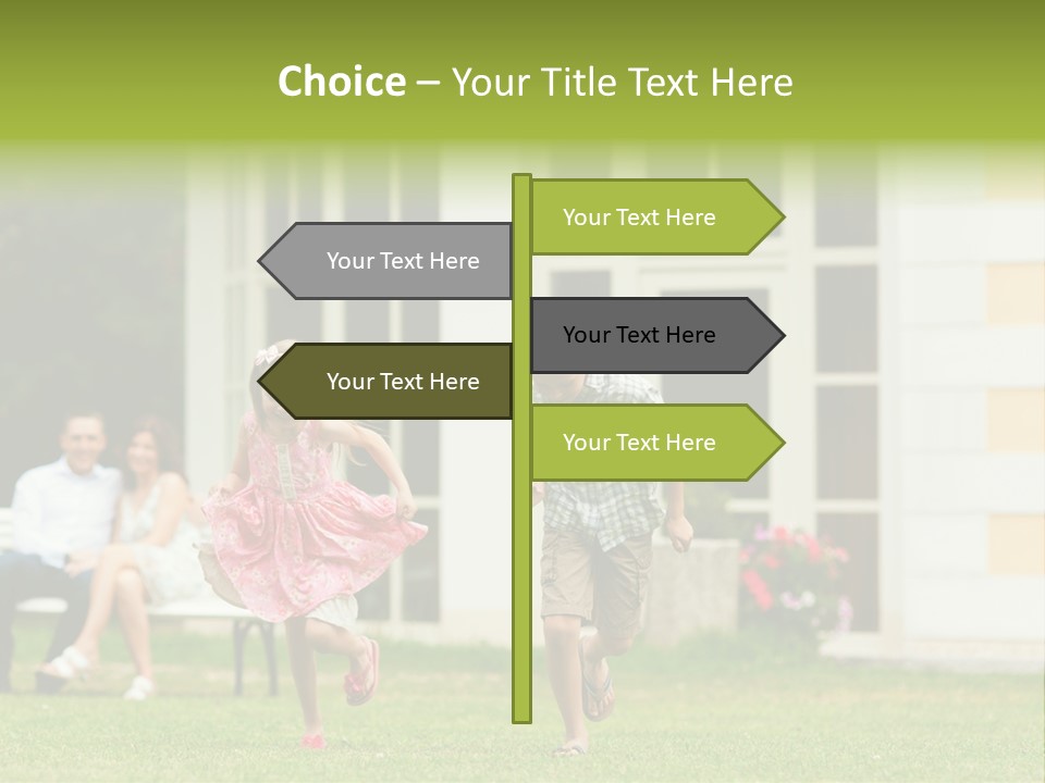 Run Grass Relationship PowerPoint Template