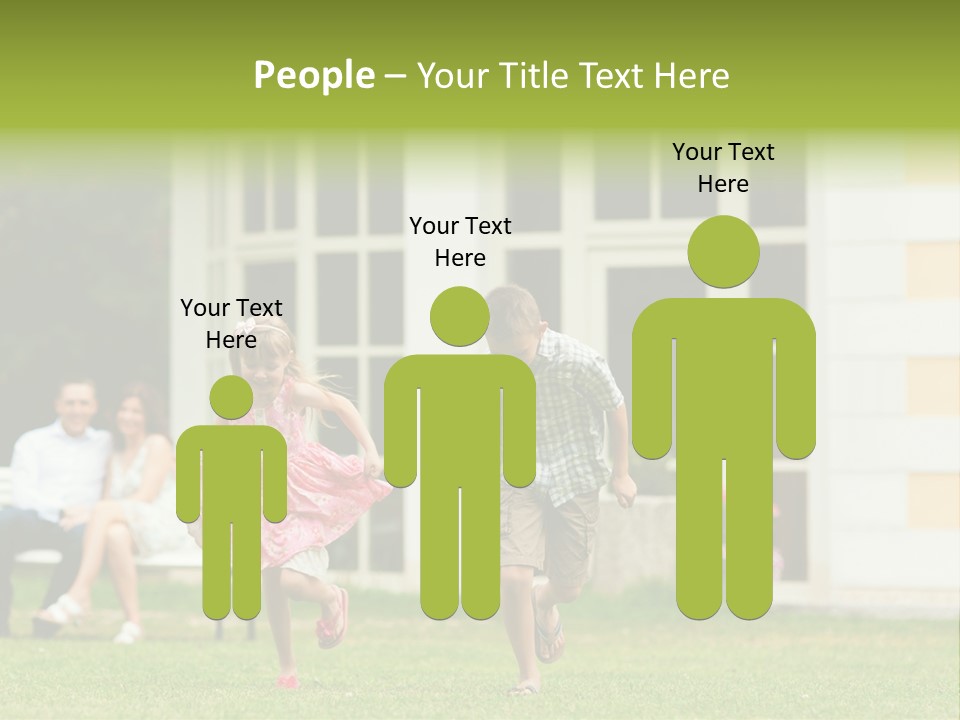 Run Grass Relationship PowerPoint Template