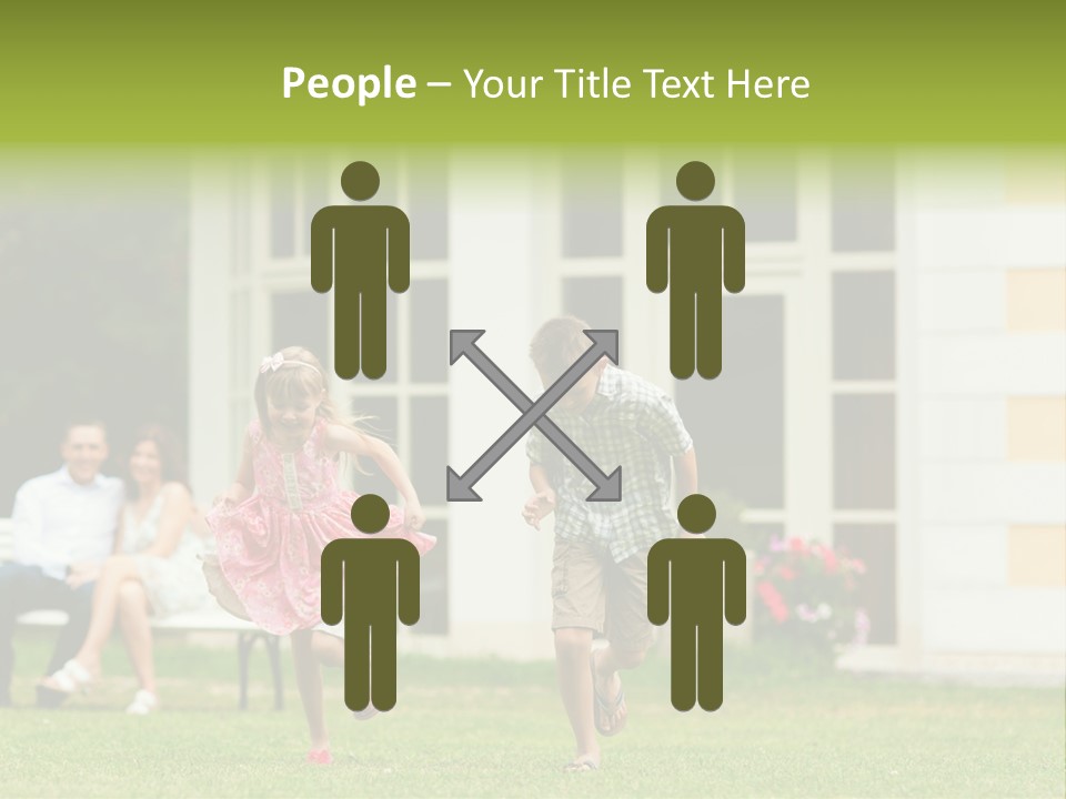 Run Grass Relationship PowerPoint Template