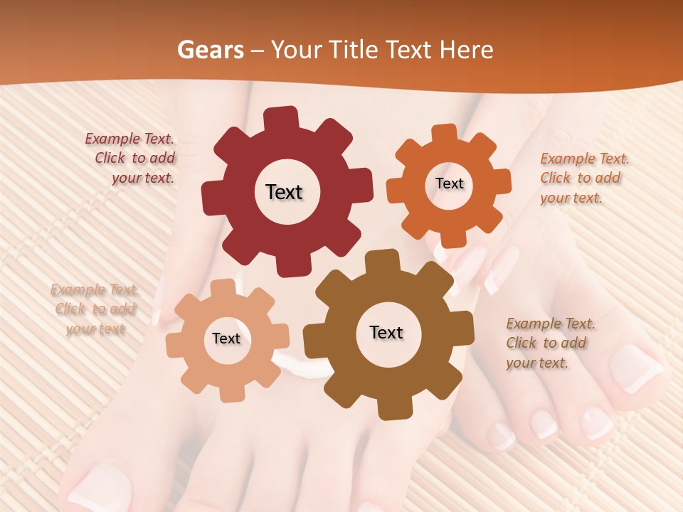 Skin Healthcare Beautiful PowerPoint Template