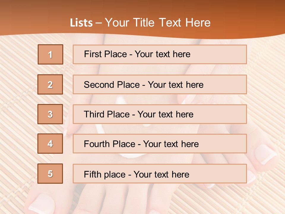 Skin Healthcare Beautiful PowerPoint Template