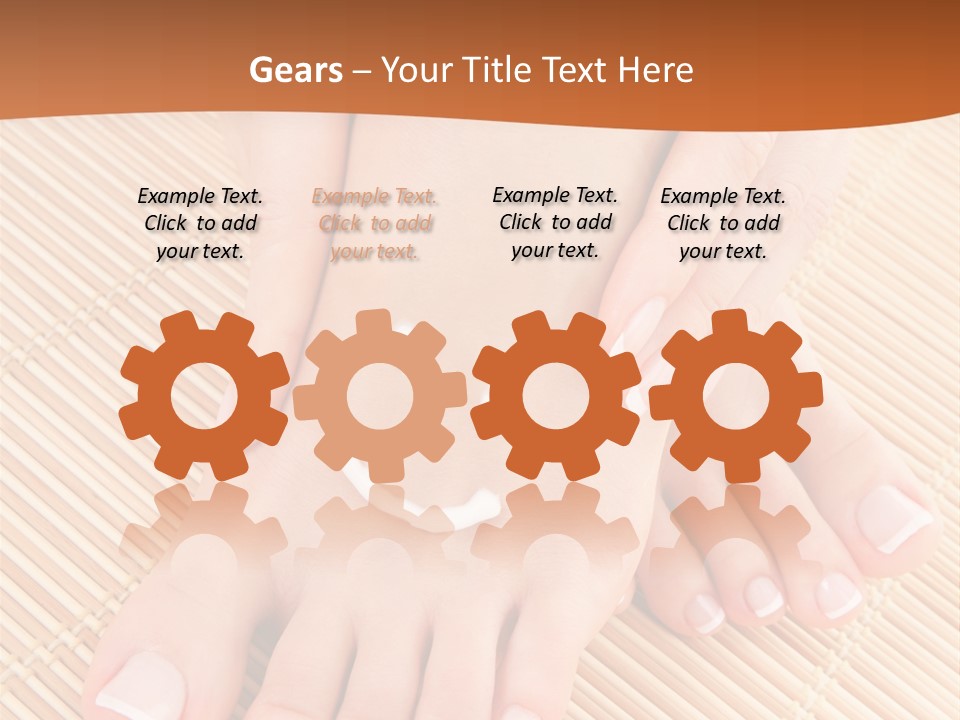 Skin Healthcare Beautiful PowerPoint Template