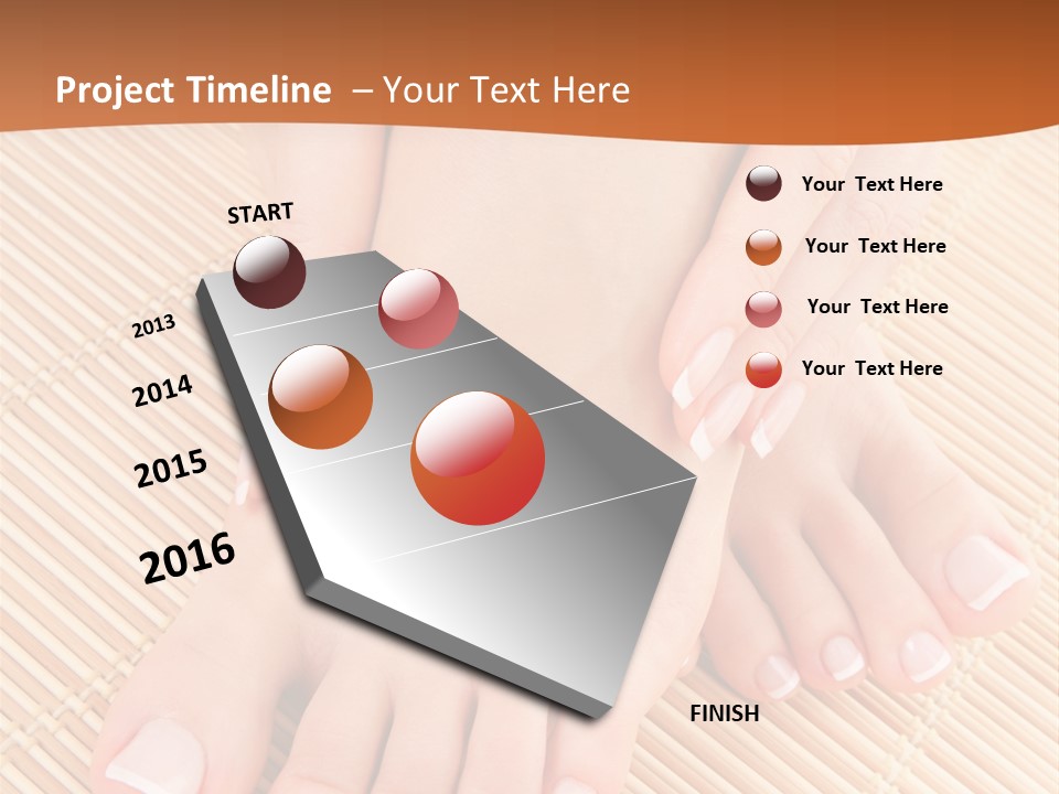 Skin Healthcare Beautiful PowerPoint Template
