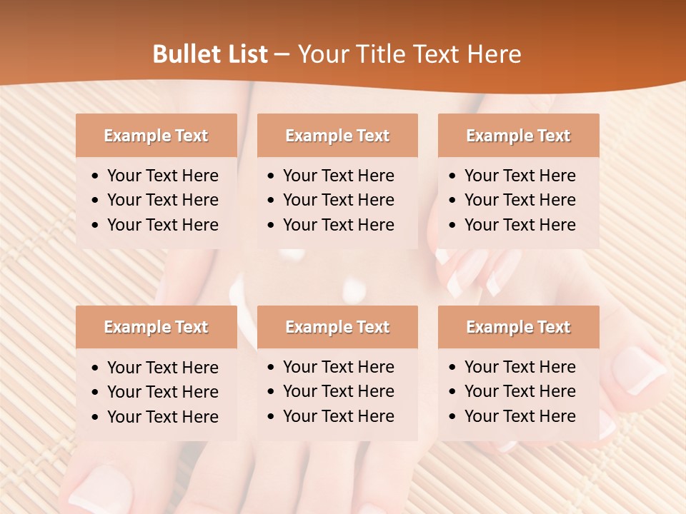 Skin Healthcare Beautiful PowerPoint Template