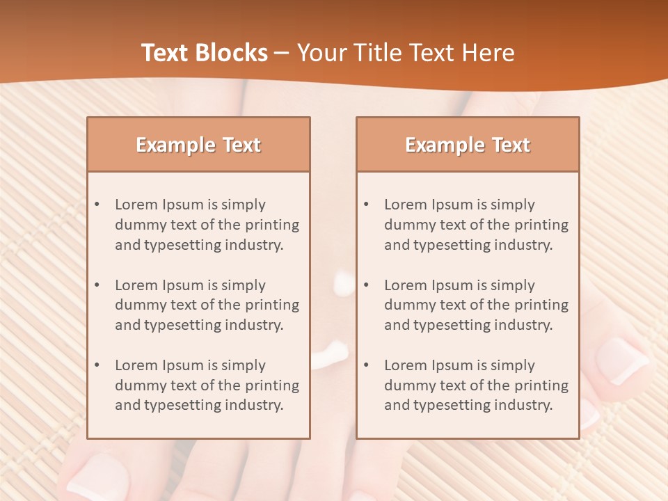 Skin Healthcare Beautiful PowerPoint Template