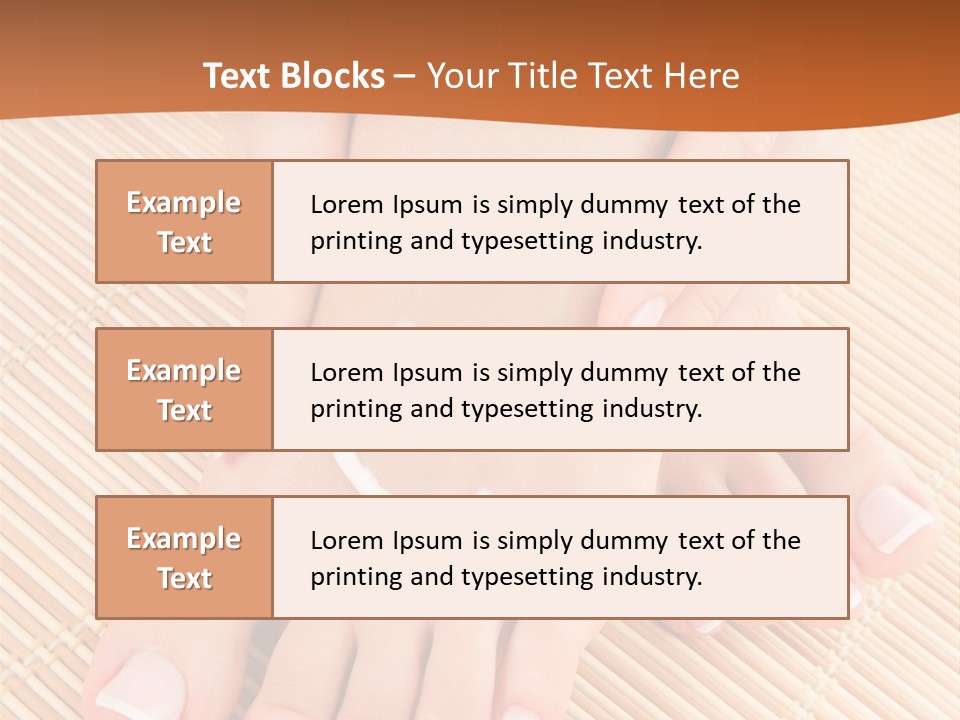 Skin Healthcare Beautiful PowerPoint Template