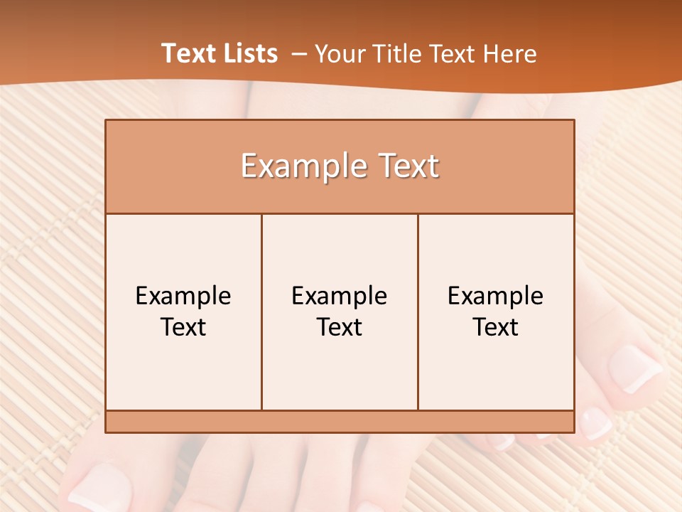 Skin Healthcare Beautiful PowerPoint Template