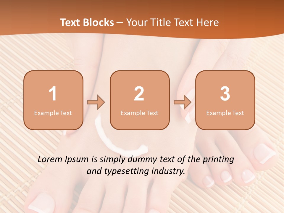 Skin Healthcare Beautiful PowerPoint Template
