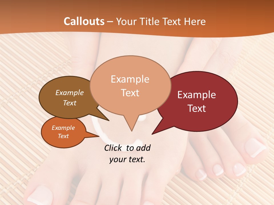 Skin Healthcare Beautiful PowerPoint Template