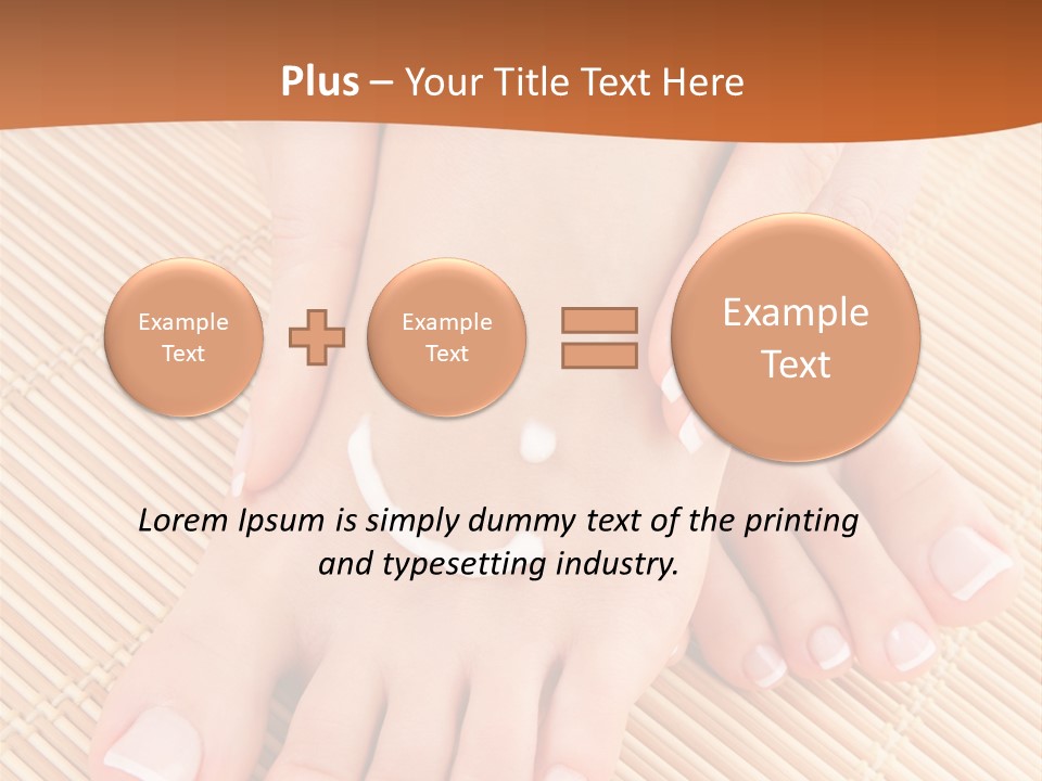 Skin Healthcare Beautiful PowerPoint Template