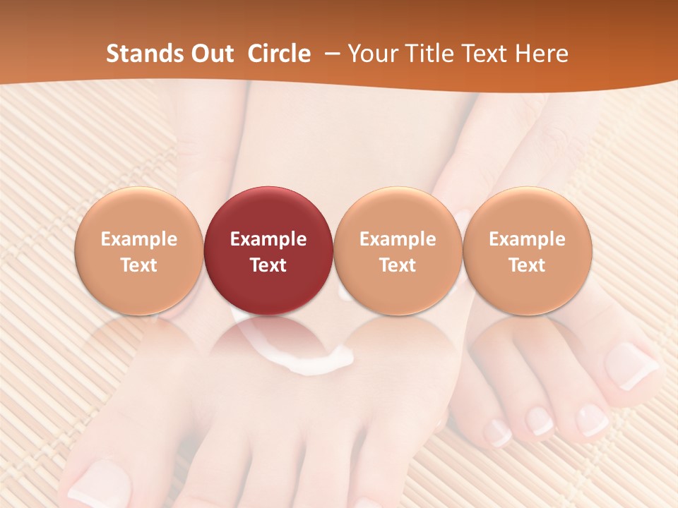 Skin Healthcare Beautiful PowerPoint Template