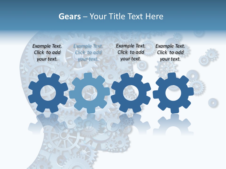 Human White Intelligence PowerPoint Template