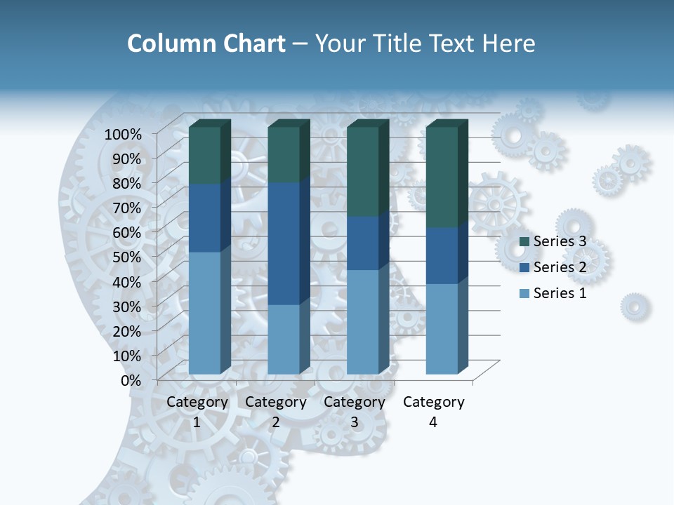 Human White Intelligence PowerPoint Template