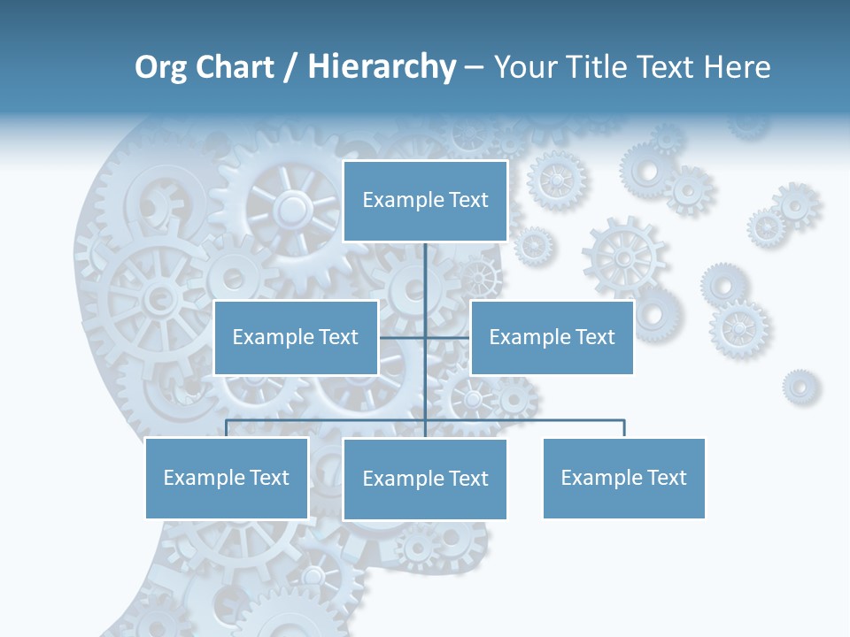 Human White Intelligence PowerPoint Template