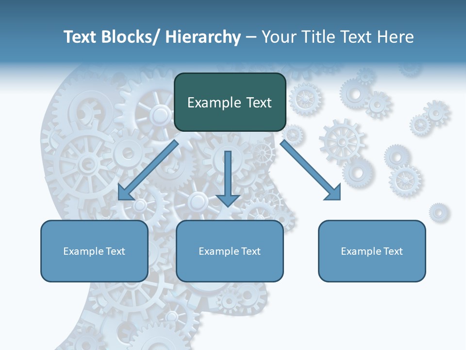 Human White Intelligence PowerPoint Template