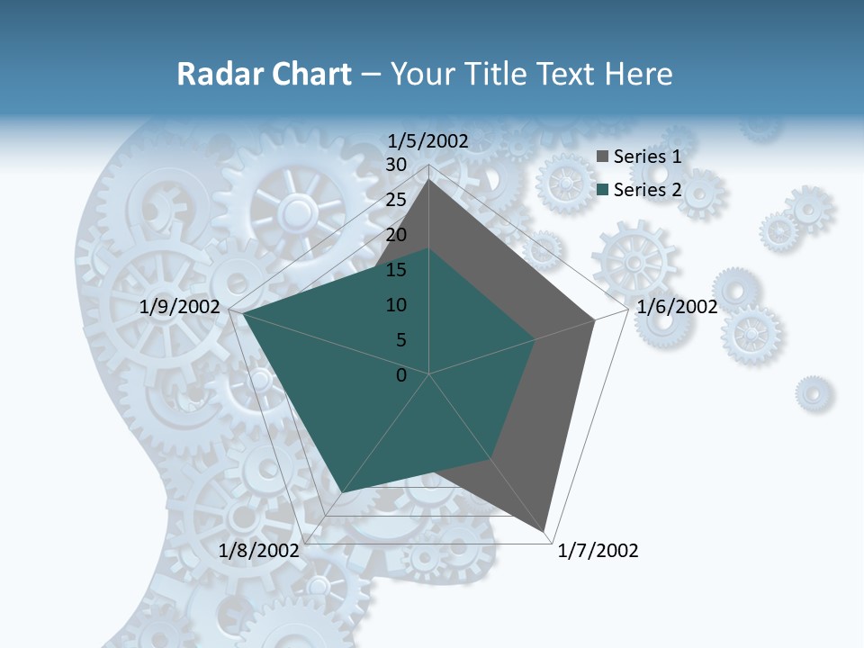 Human White Intelligence PowerPoint Template
