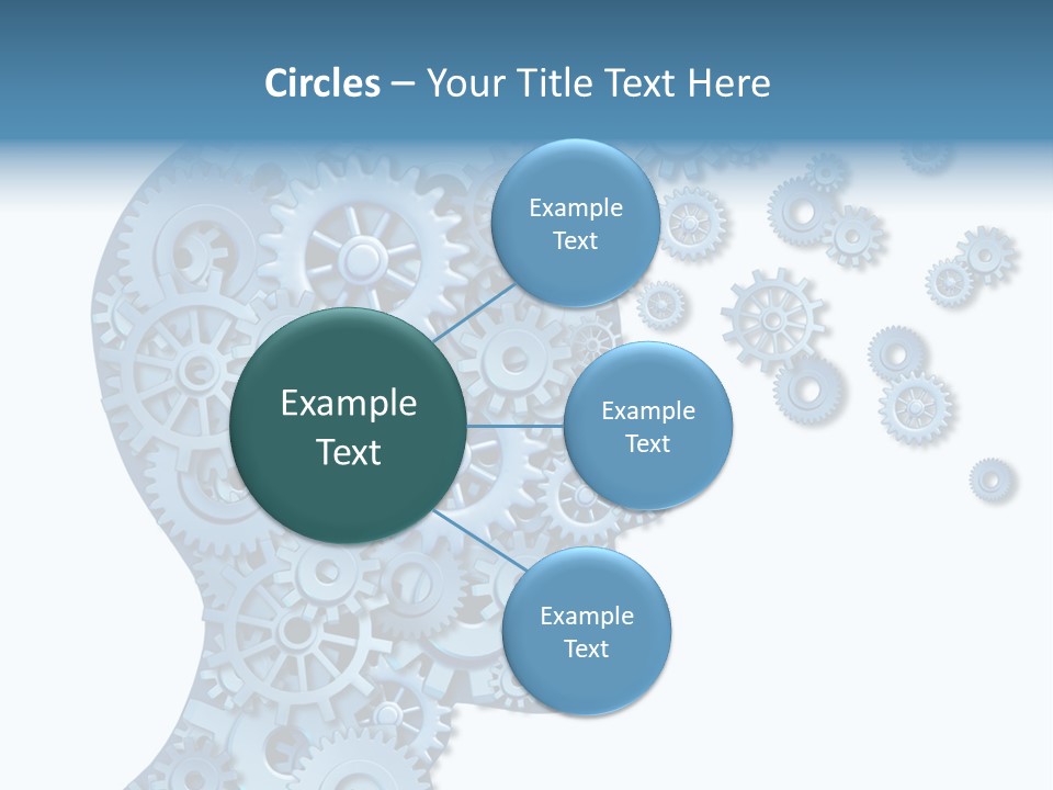Human White Intelligence PowerPoint Template