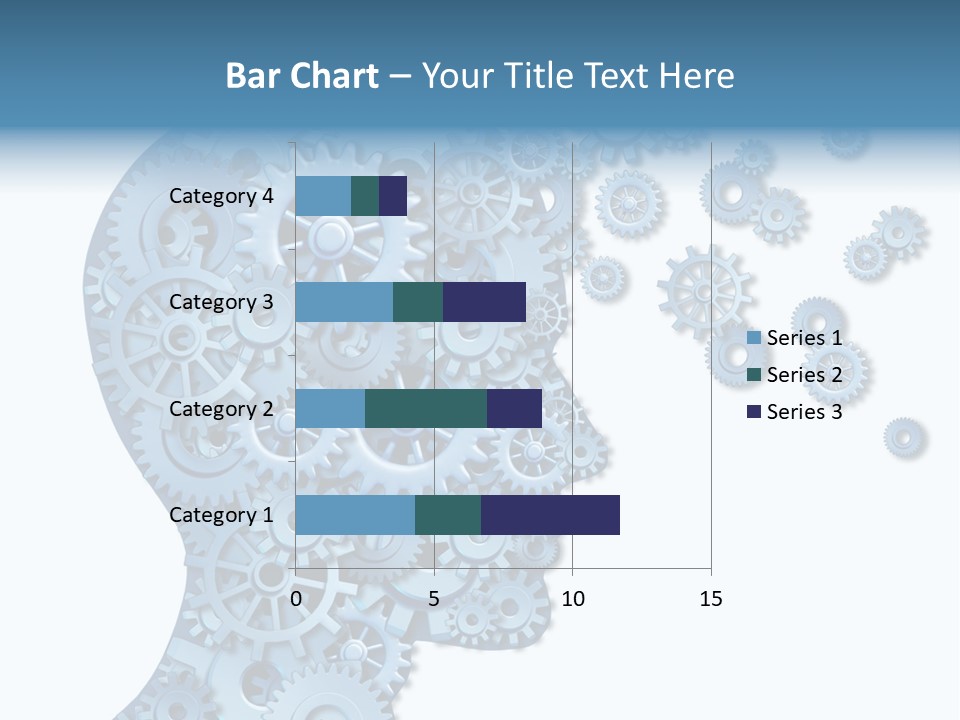 Human White Intelligence PowerPoint Template