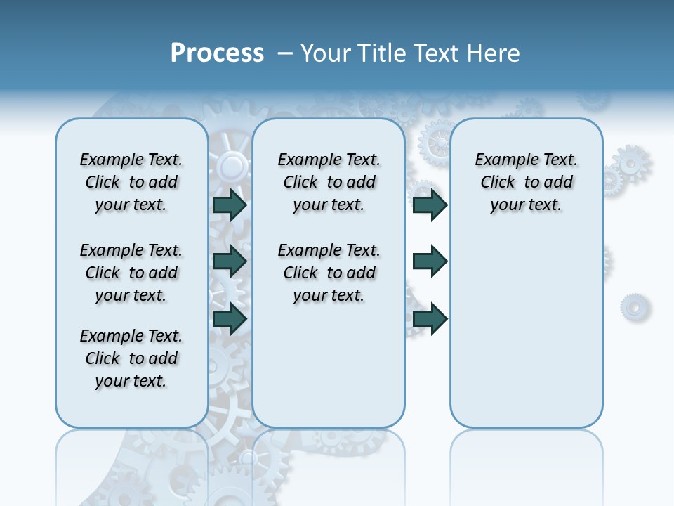 Human White Intelligence PowerPoint Template