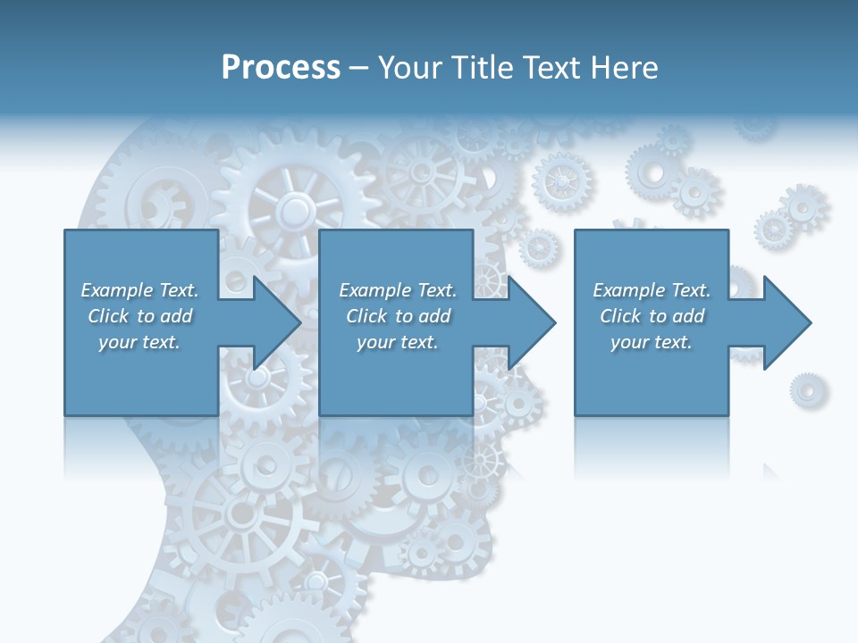 Human White Intelligence PowerPoint Template
