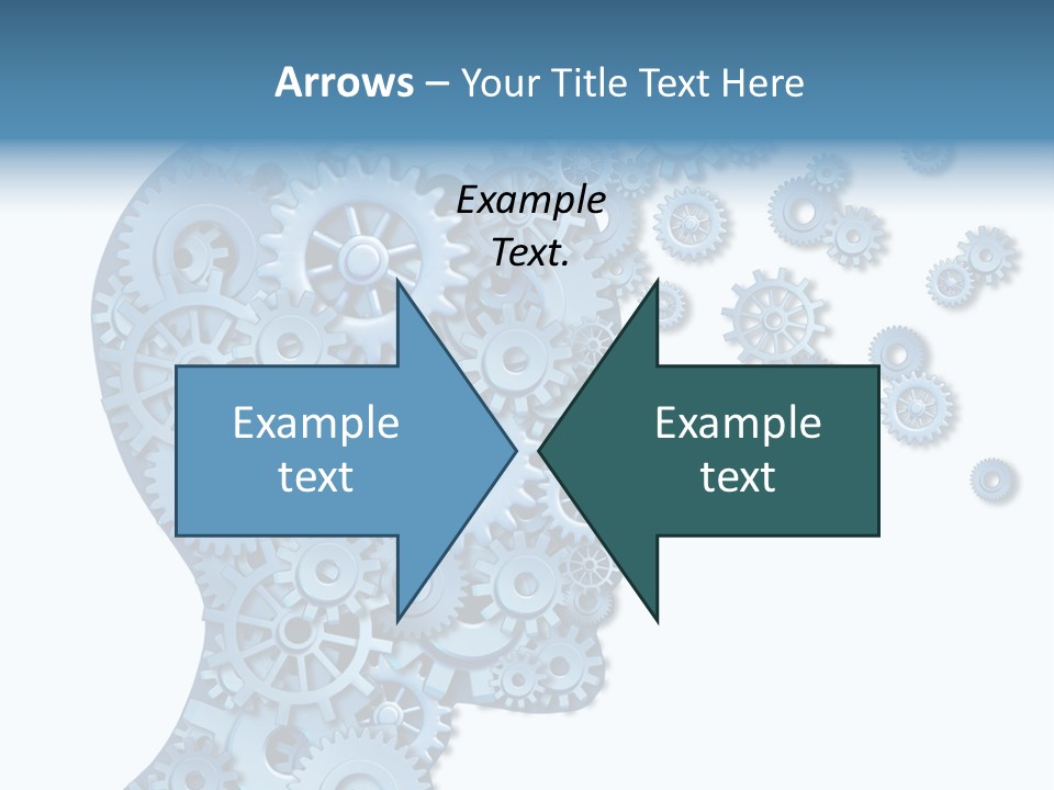 Human White Intelligence PowerPoint Template