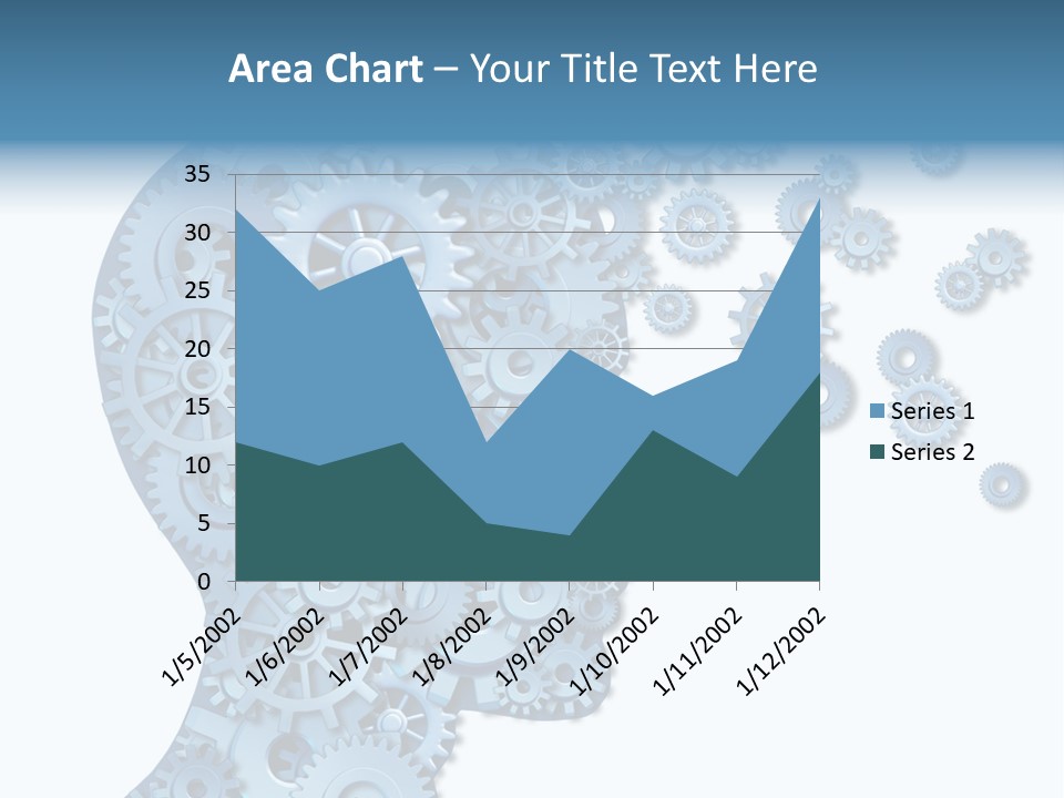 Human White Intelligence PowerPoint Template