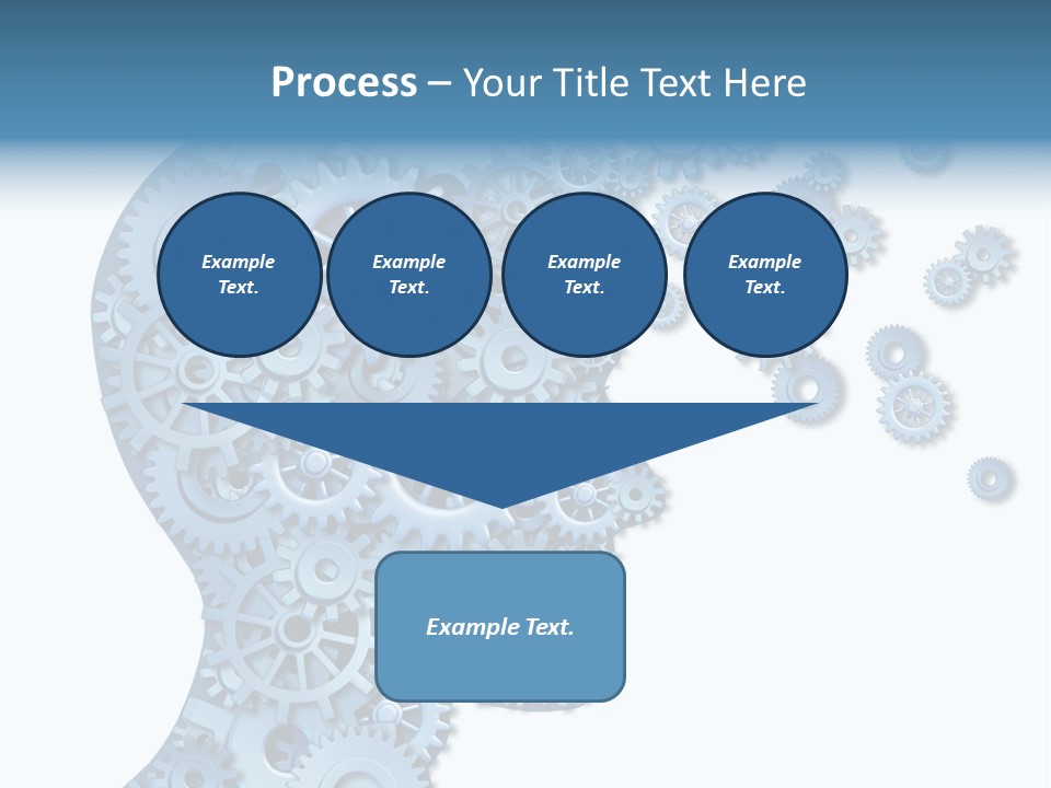 Human White Intelligence PowerPoint Template