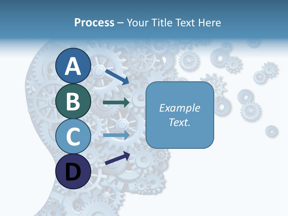Human White Intelligence PowerPoint Template