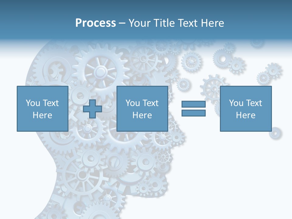 Human White Intelligence PowerPoint Template