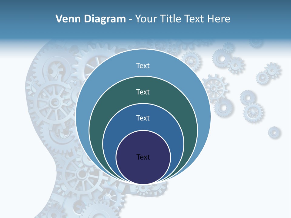 Human White Intelligence PowerPoint Template