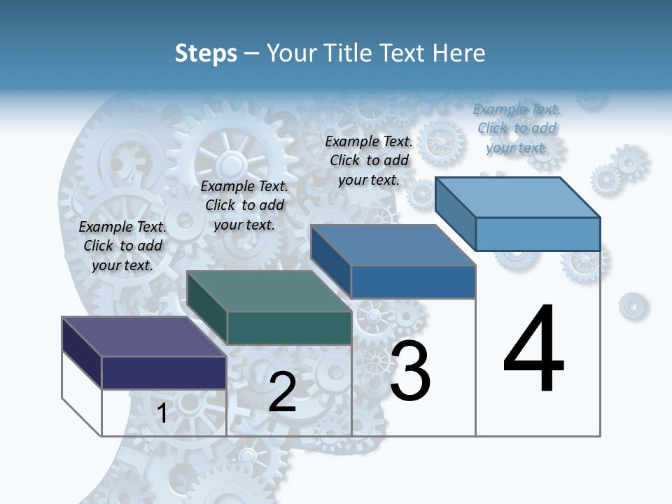 Human White Intelligence PowerPoint Template