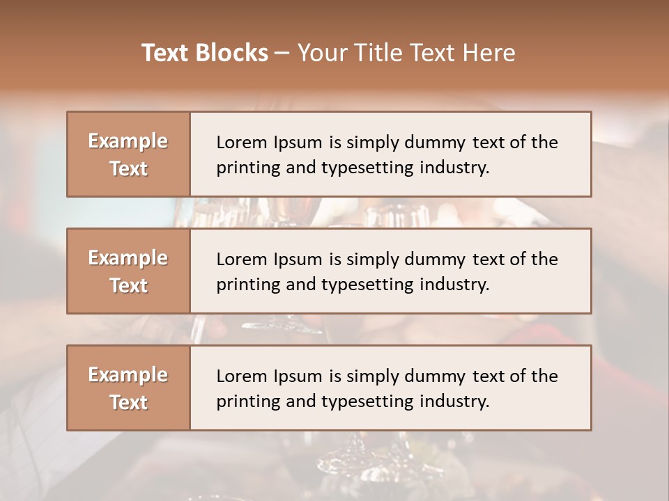 Celebratory Event Fill PowerPoint Template