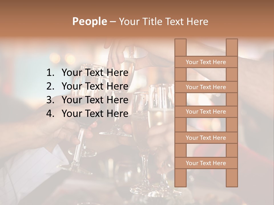 Celebratory Event Fill PowerPoint Template