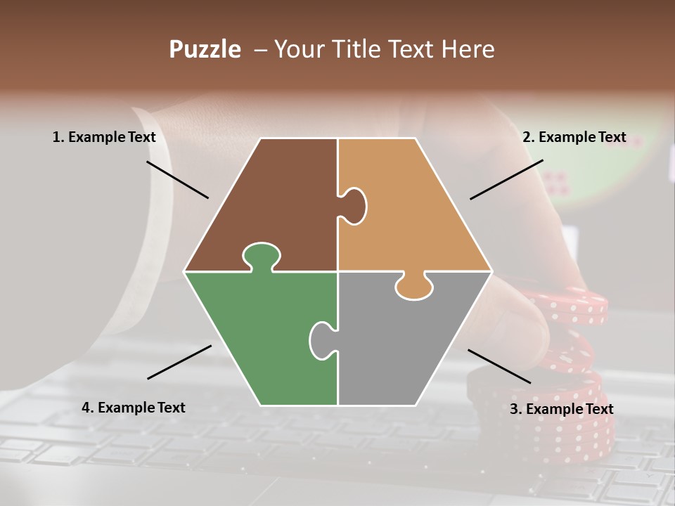 Chip Money Key PowerPoint Template