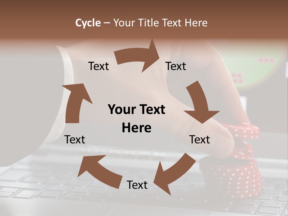 Chip Money Key PowerPoint Template