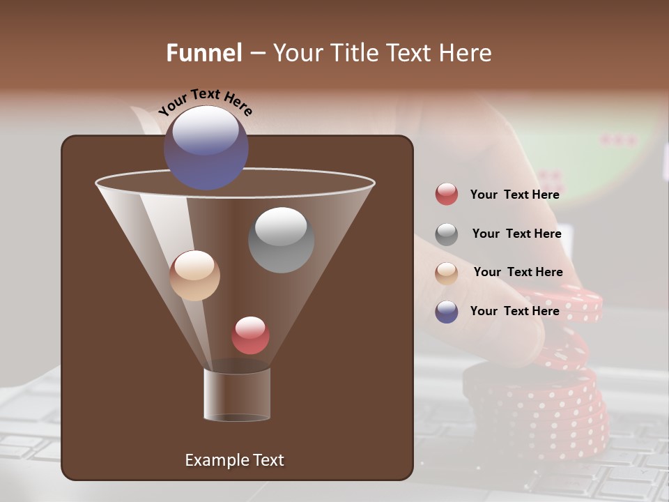 Chip Money Key PowerPoint Template