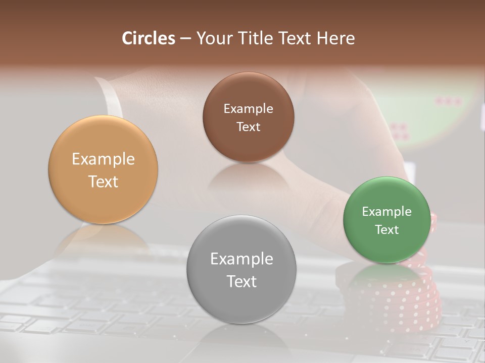 Chip Money Key PowerPoint Template