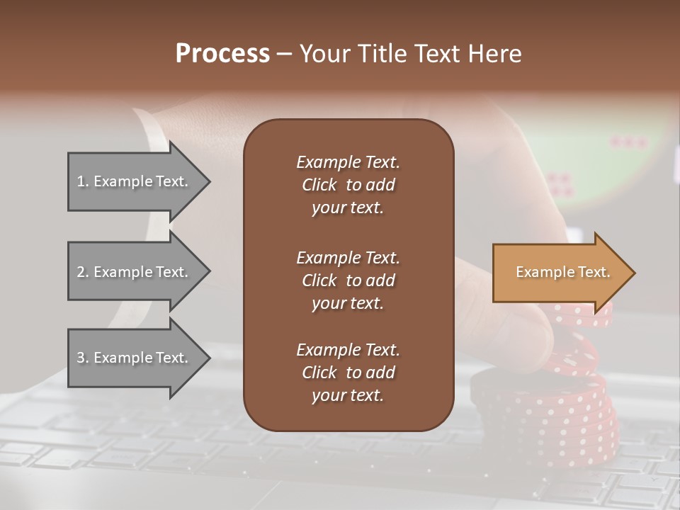 Chip Money Key PowerPoint Template