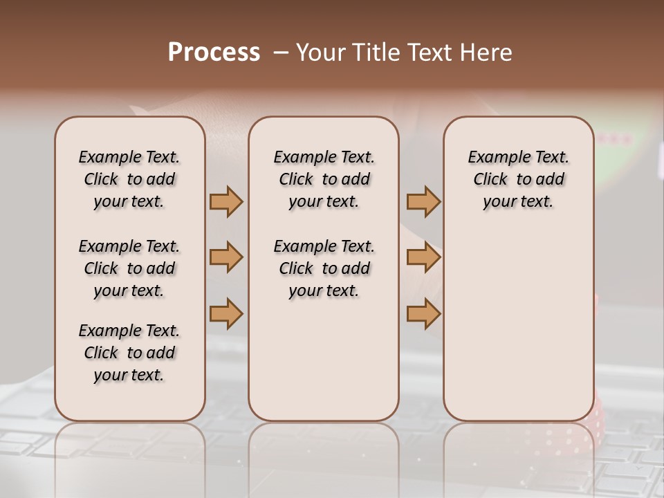 Chip Money Key PowerPoint Template