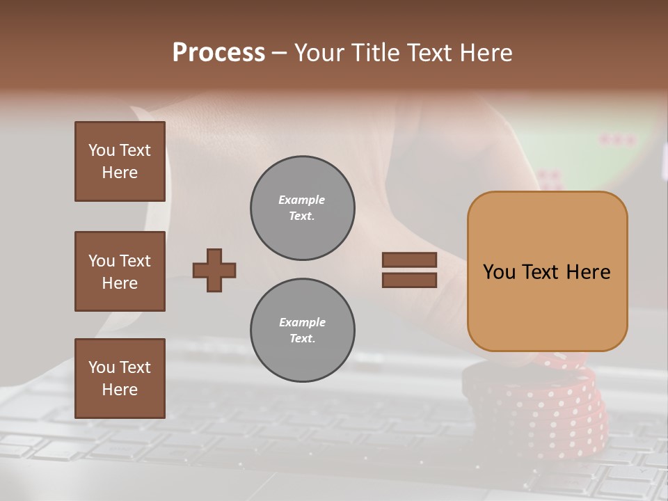Chip Money Key PowerPoint Template