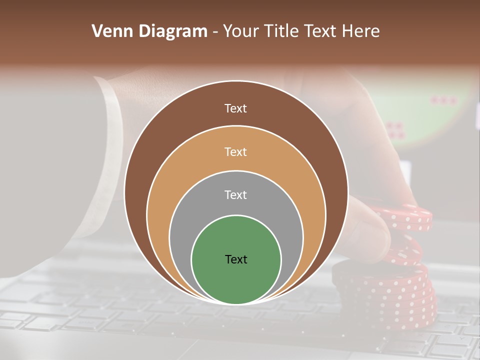 Chip Money Key PowerPoint Template